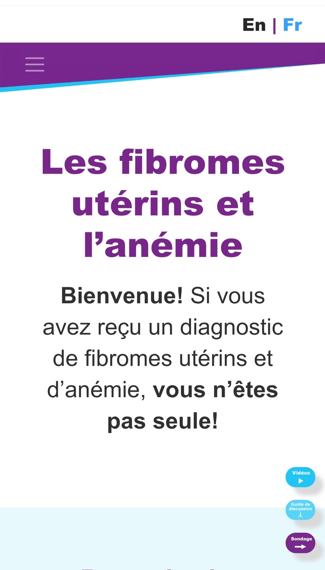 FIBROME ET ANÉMIE